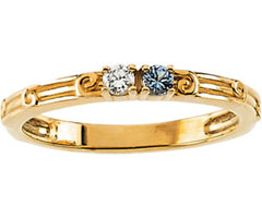 Stackable Mothers Ring 71305-2